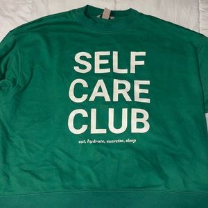 Green H&M crew neck